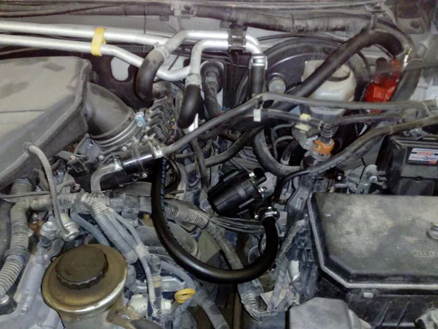 Toyota Land Cruiser Prado TX-L: Моторный отсек